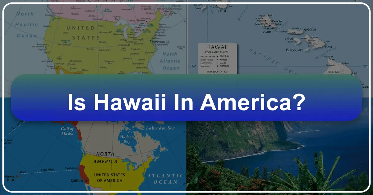 Is Hawaii in America?