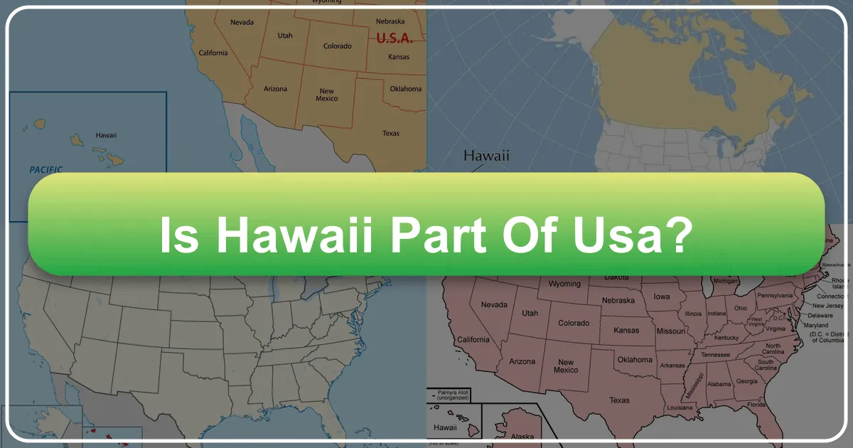 Is Hawaii Part of USA?
