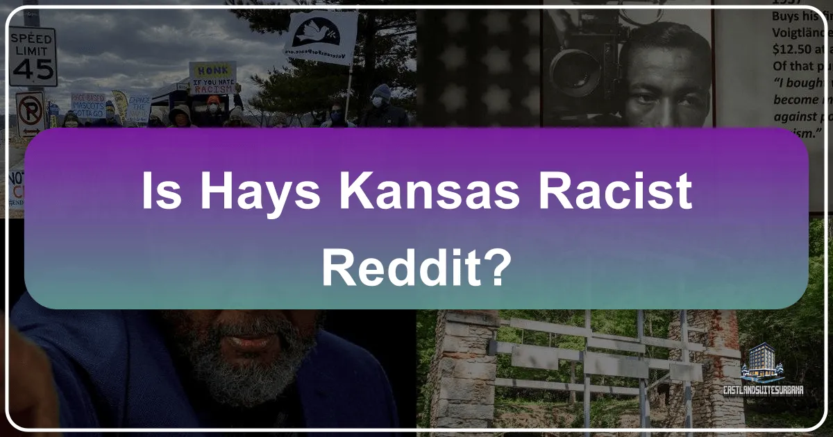 Is Hays Kansas Racist Reddit?