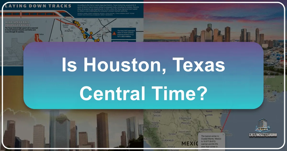 Is Houston, Texas Central Time?