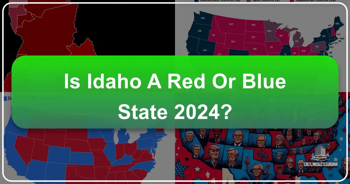 Is Idaho a Red or Blue State 2024?