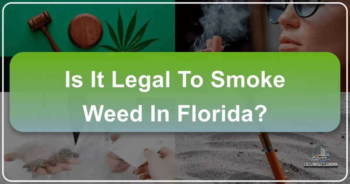 Is It Legal To Smoke Weed In Florida?