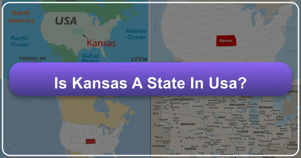 Is Kansas a State in USA