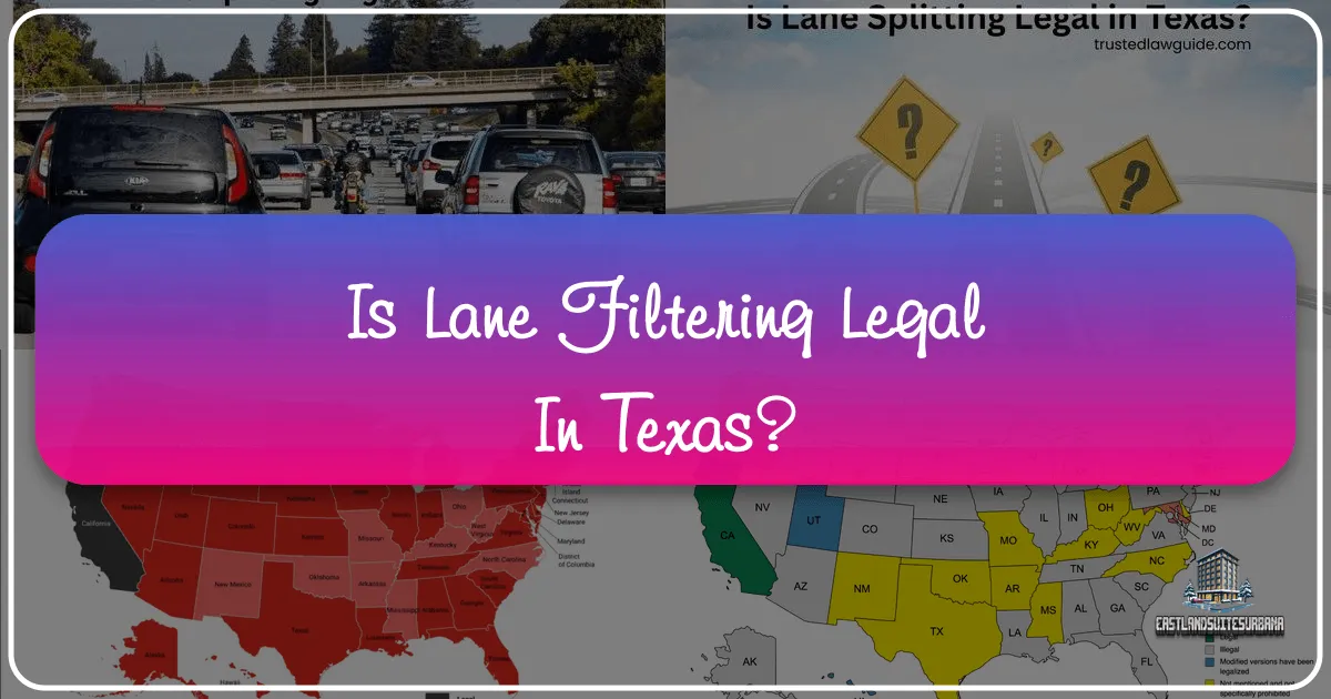 Is Lane Filtering Legal in Texas?