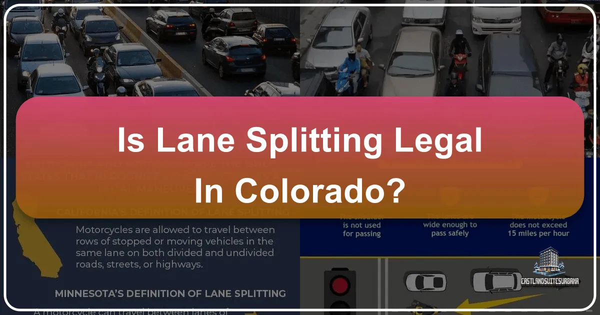 Is Lane Splitting Legal in Colorado?