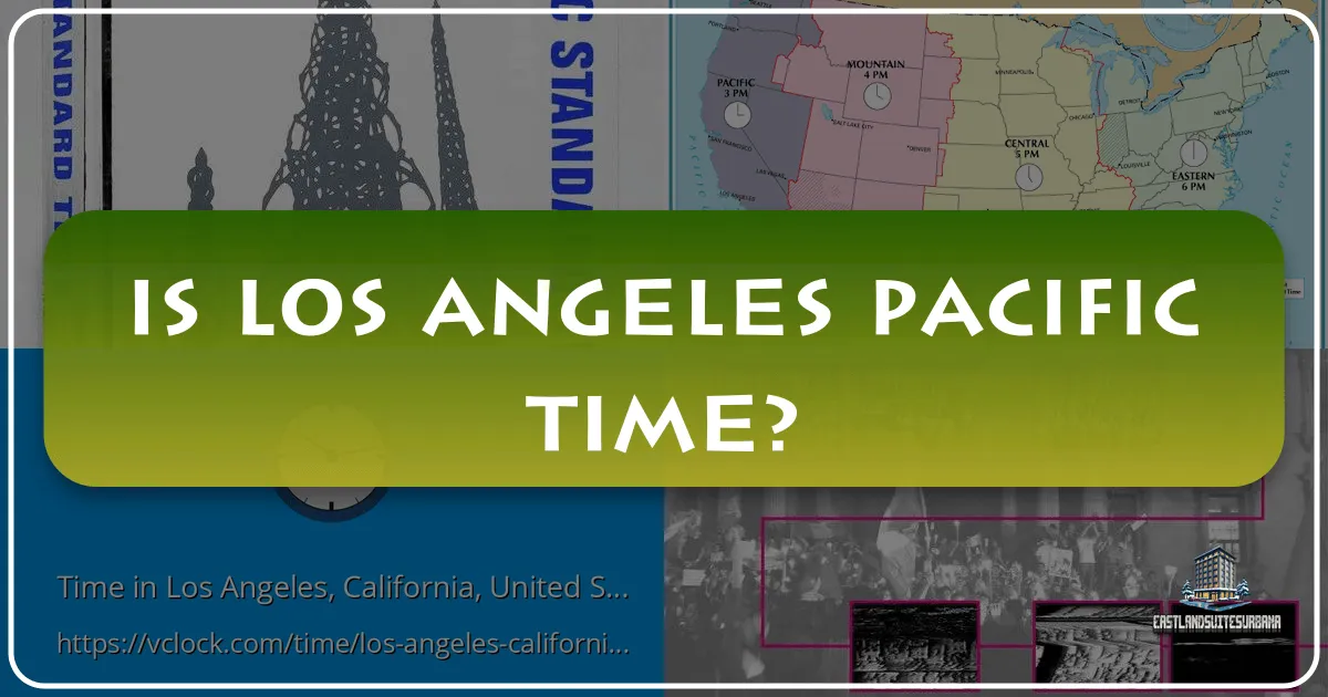 Is Los Angeles Pacific Time?