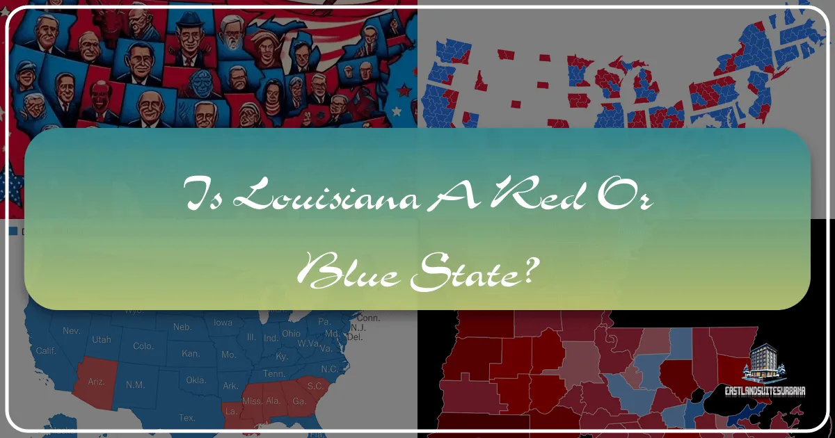 Is Louisiana A Red Or Blue State?