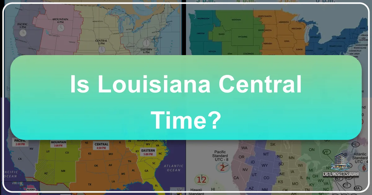 Is Louisiana Central Time?