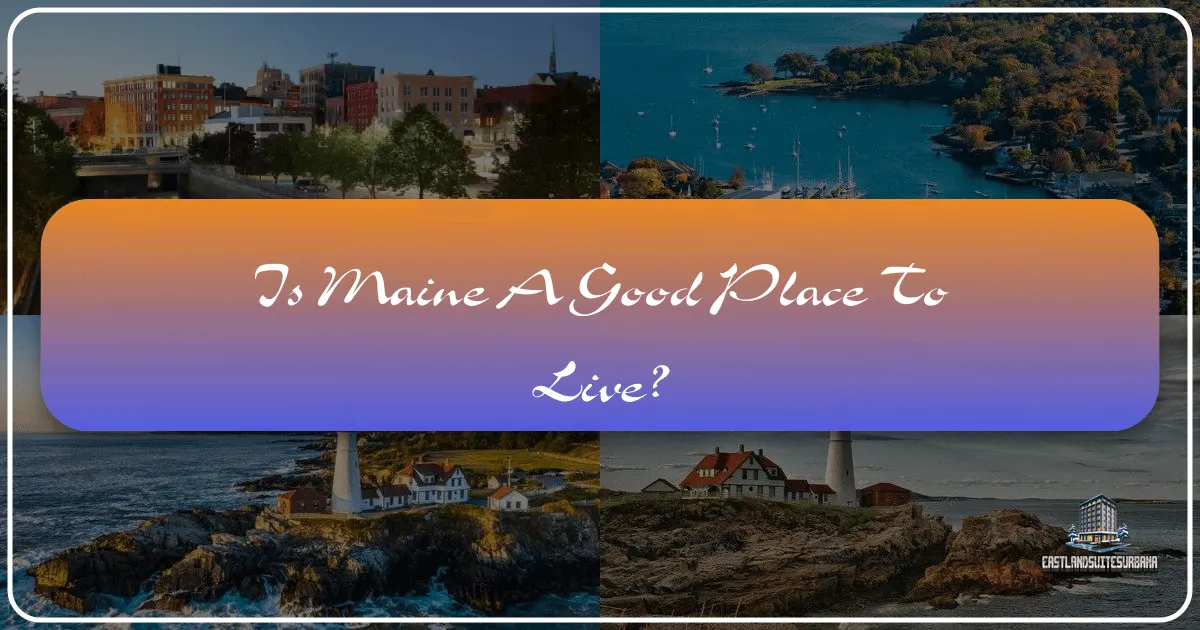 Is Maine A Good Place To Live?