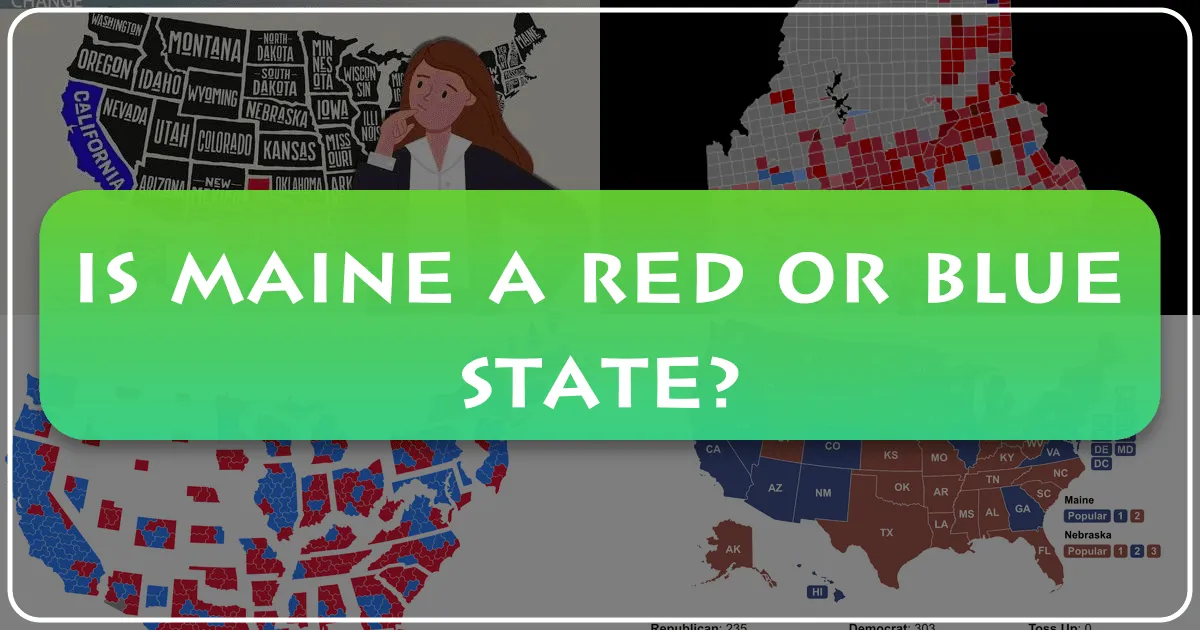Is Maine a Red or Blue State?