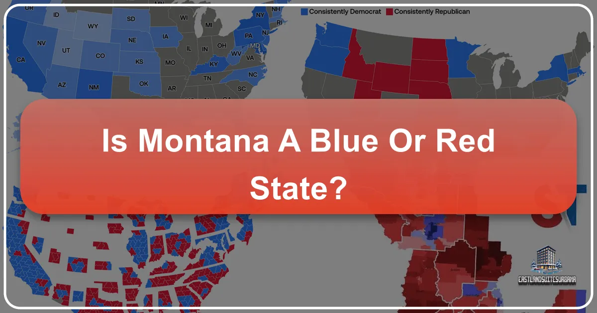 Is Montana A Blue Or Red State?