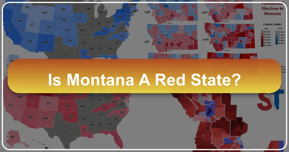 Is Montana a Red State?