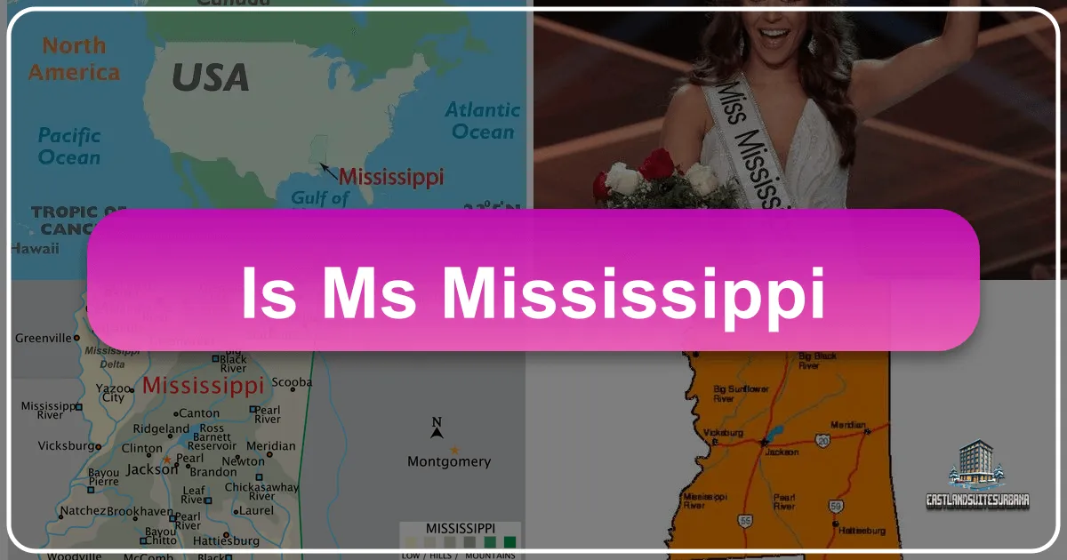Is MS Mississippi?