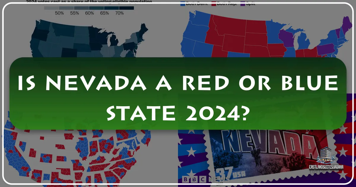 Is Nevada A Red Or Blue State 2024?