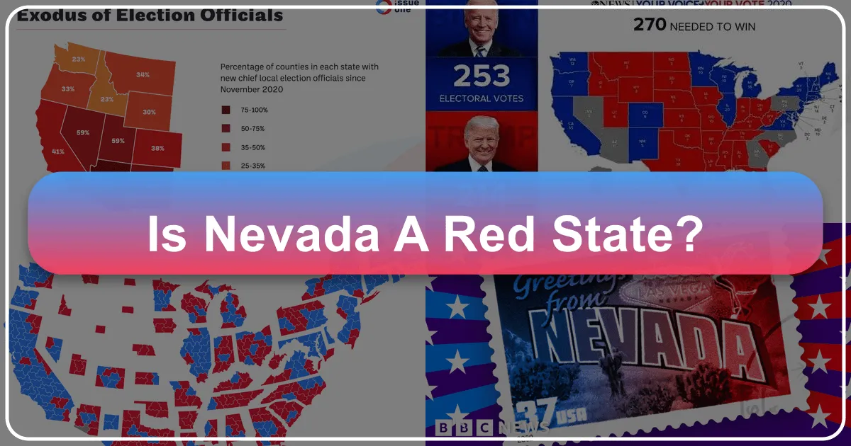 Is Nevada a Red State?