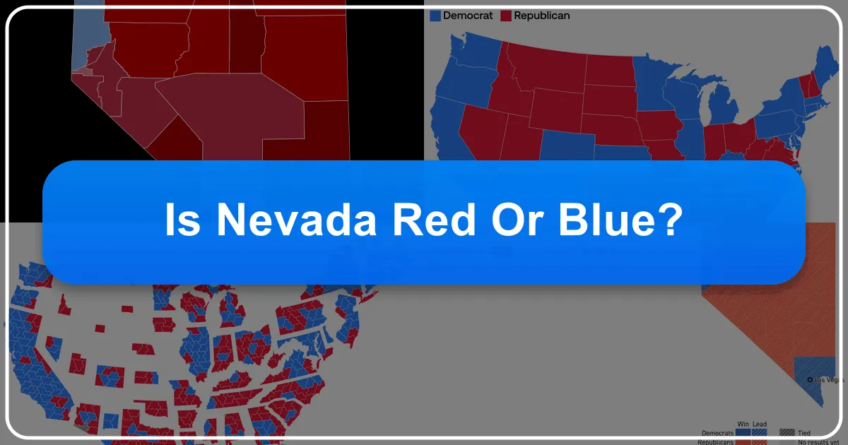 Is Nevada Red or Blue