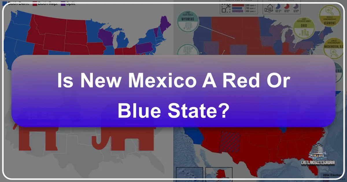 Is New Mexico a Red or Blue State