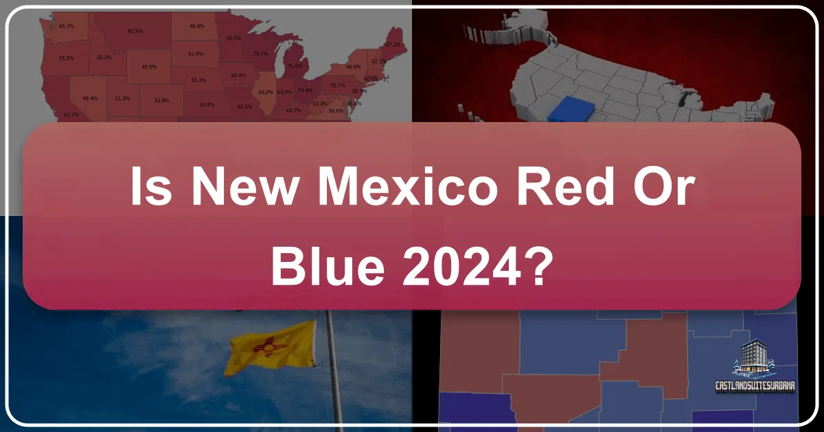 is new mexico red or blue 2024