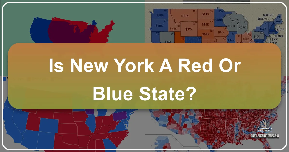 Is New York A Red Or Blue State?