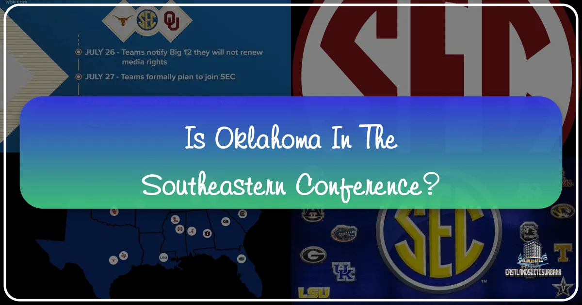 Is Oklahoma in the SEC? Unpacking the Sooner State's New Era and Unforgettable Journeys