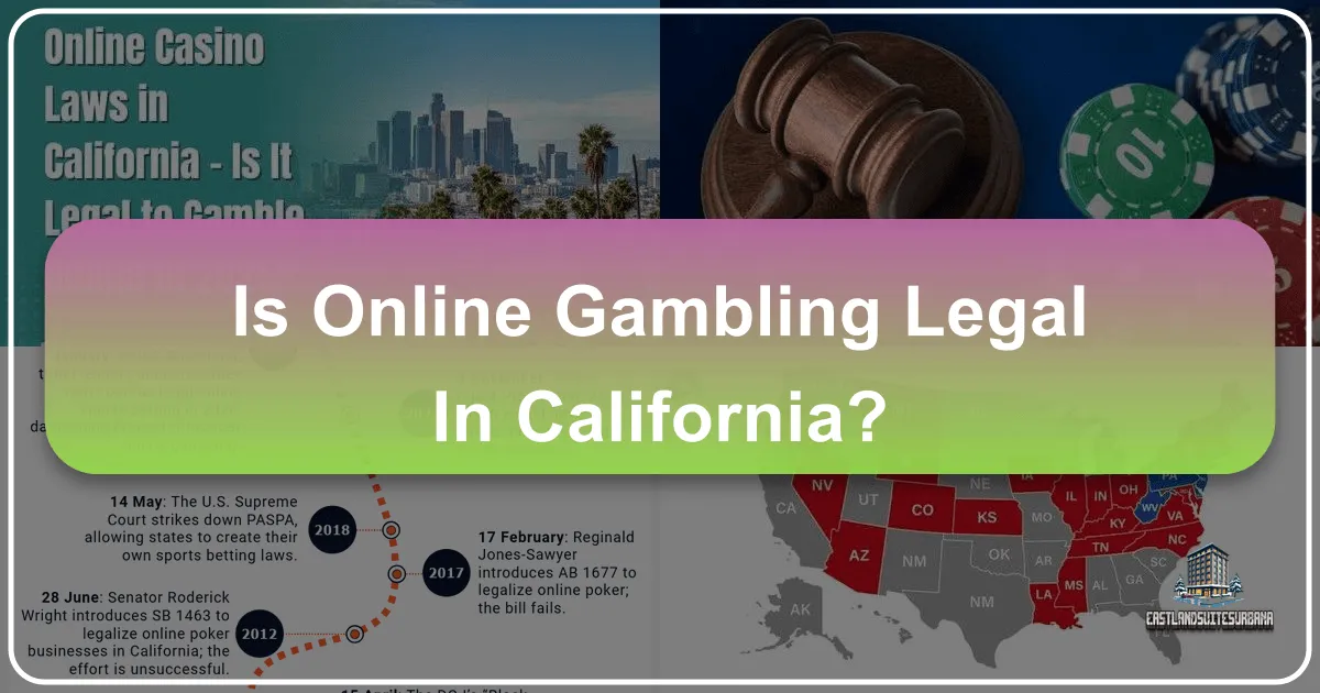 Is Online Gambling Legal In California?