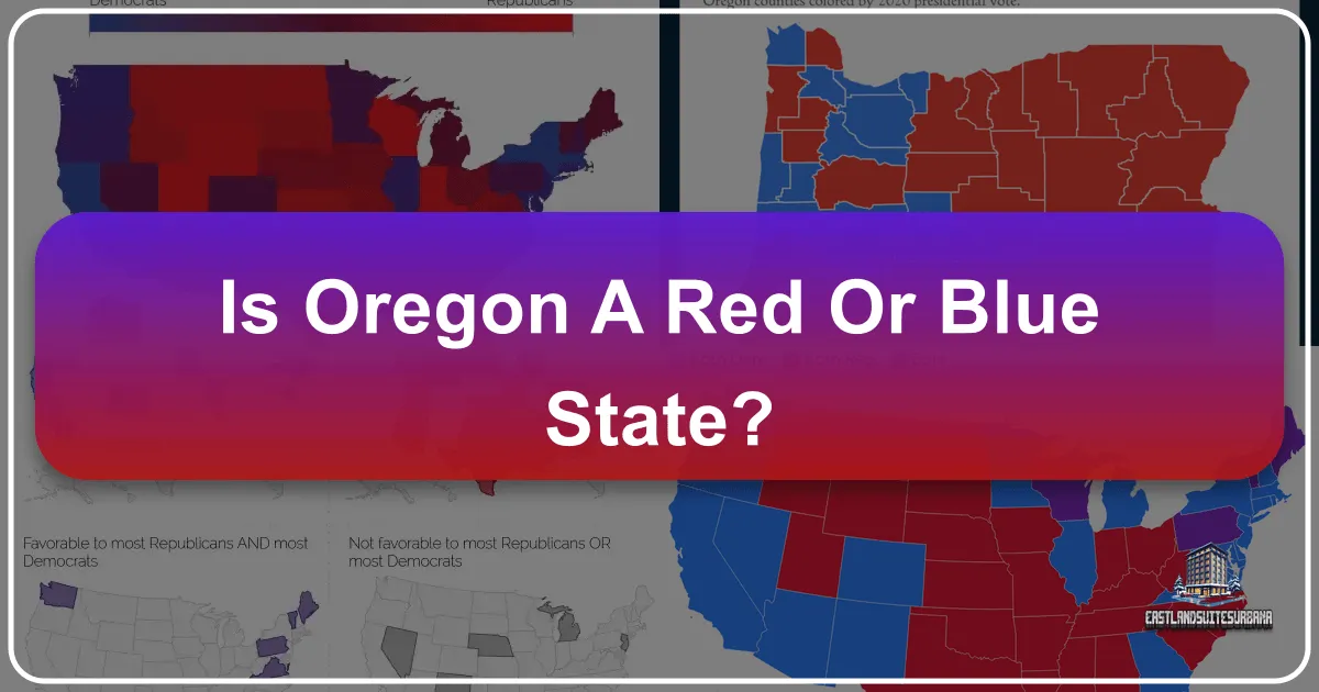 Is Oregon a Red or Blue State?