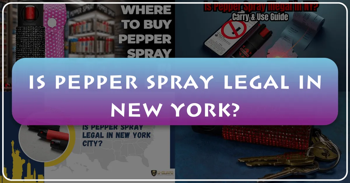 Navigating New York: Understanding Pepper Spray Laws for Travelers and Residents