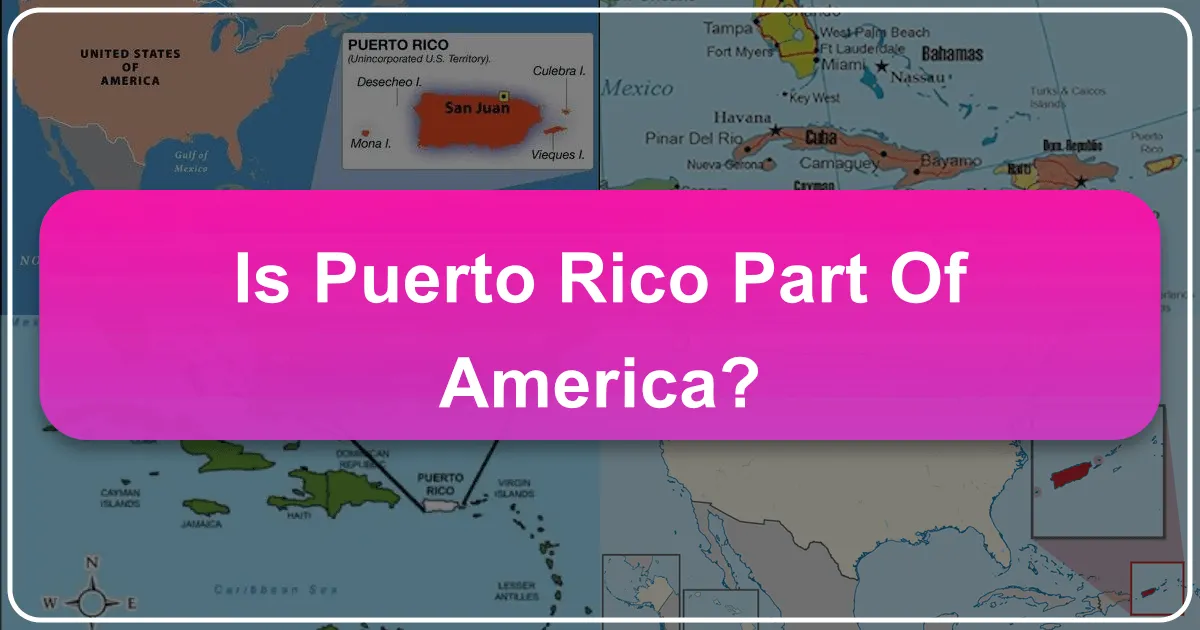 Is Puerto Rico Part of America?