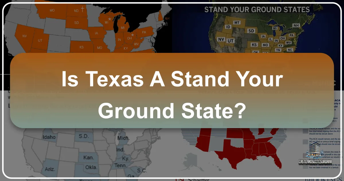 Is Texas A Stand Your Ground State?