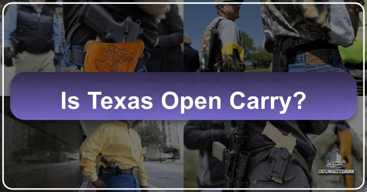 Is Texas Open Carry? A Traveler's Guide to Understanding Gun Laws in the Lone Star State