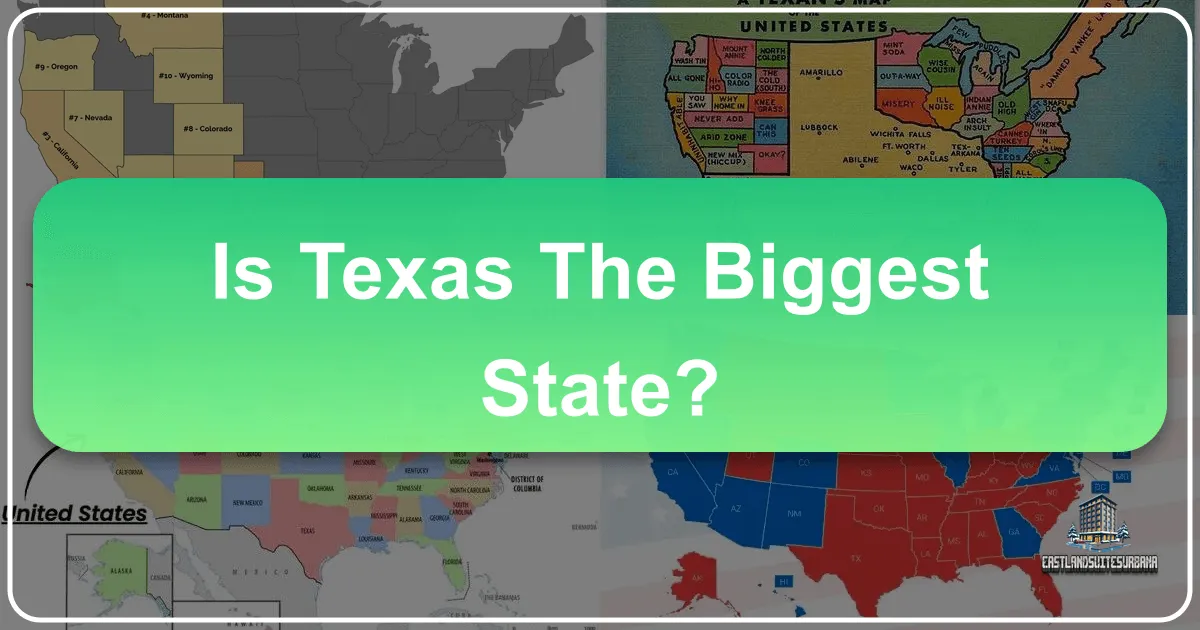Is Texas the Biggest State?