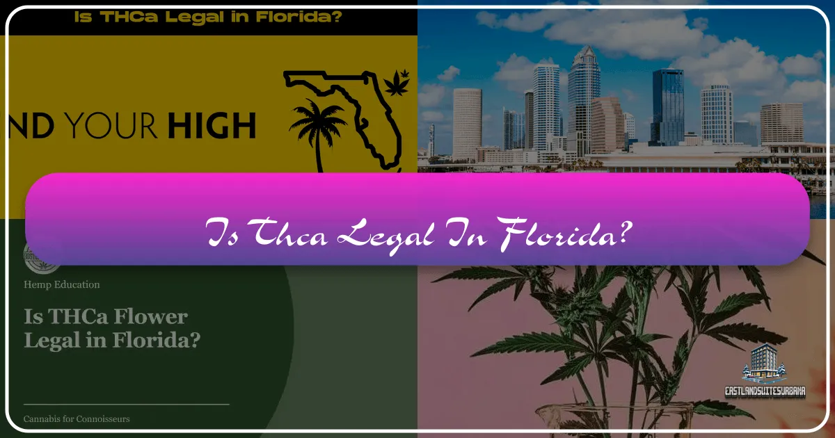 Is THCA Legal in Florida? Navigating the Sunshine State's Cannabis Landscape