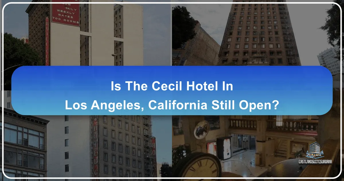 Is The Cecil Hotel In Los Angeles, California Still Open?