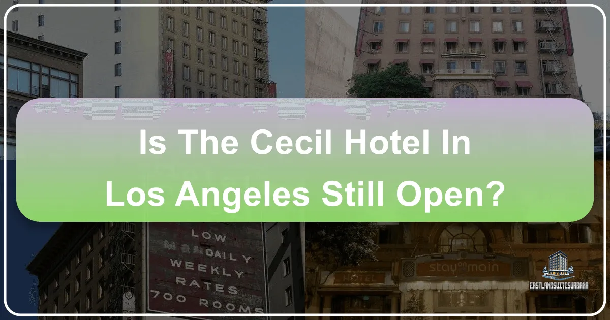 Is The Cecil Hotel In Los Angeles Still Open?
