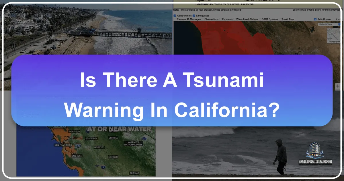 Is There A Tsunami Warning In California?