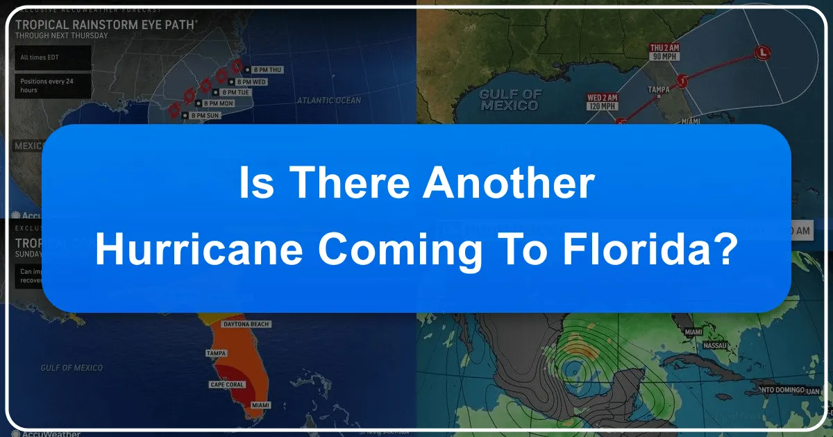 is there another hurricane coming to florida