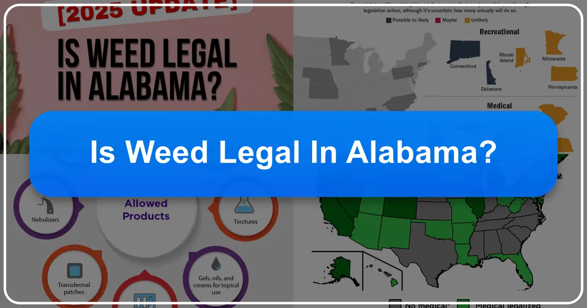 Is Weed Legal in Alabama? A Traveler's Guide to Cannabis Laws and Tourism in the Heart of the South