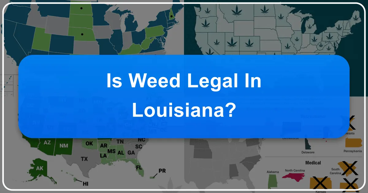 Is Weed Legal in Louisiana?