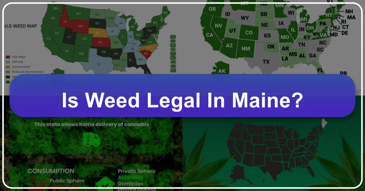 Is Weed Legal in Maine?