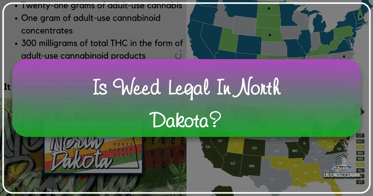 Is Weed Legal In North Dakota?