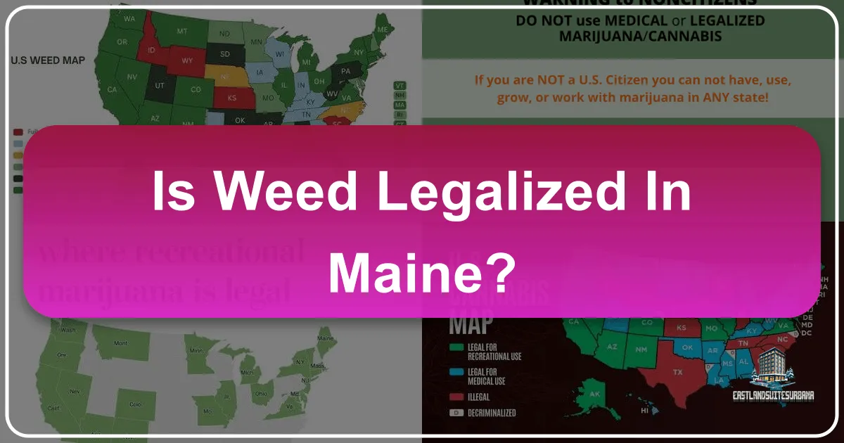 Is Weed Legalized In Maine?