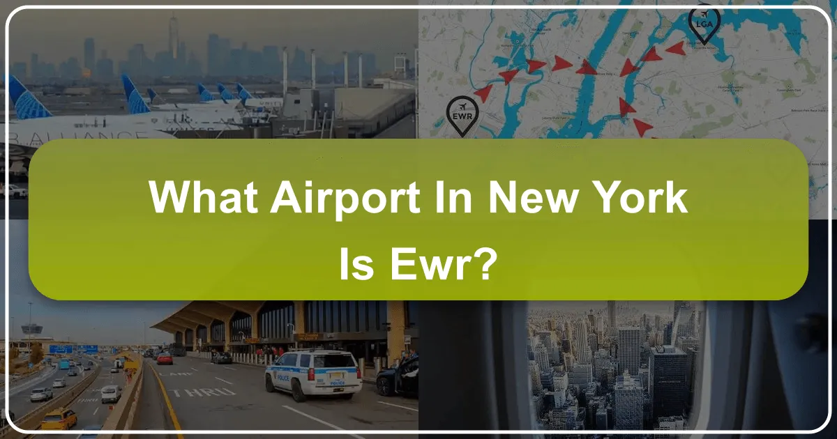 What Airport in New York is EWR