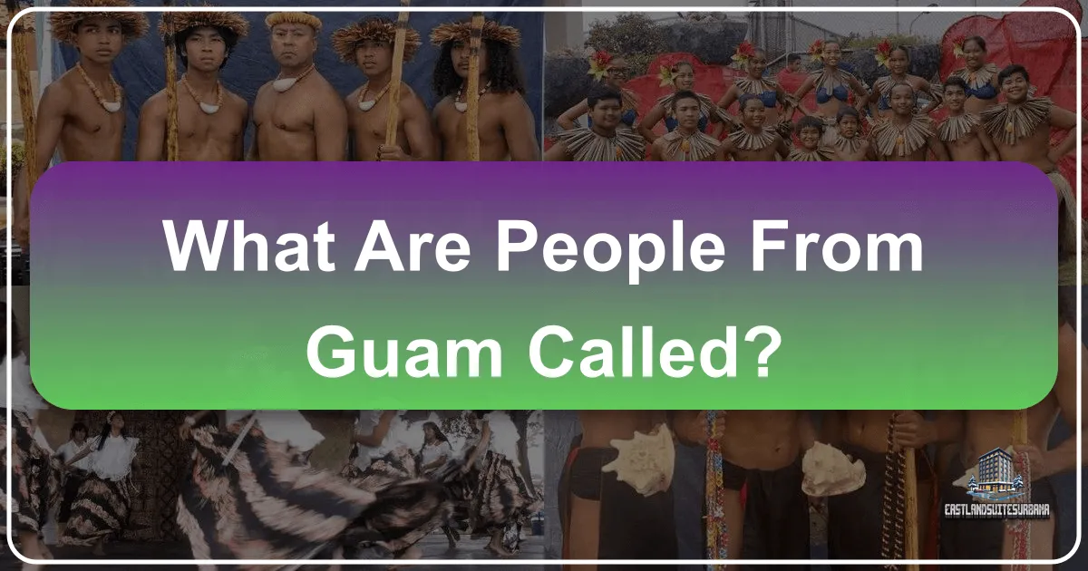 What Are People from Guam Called?