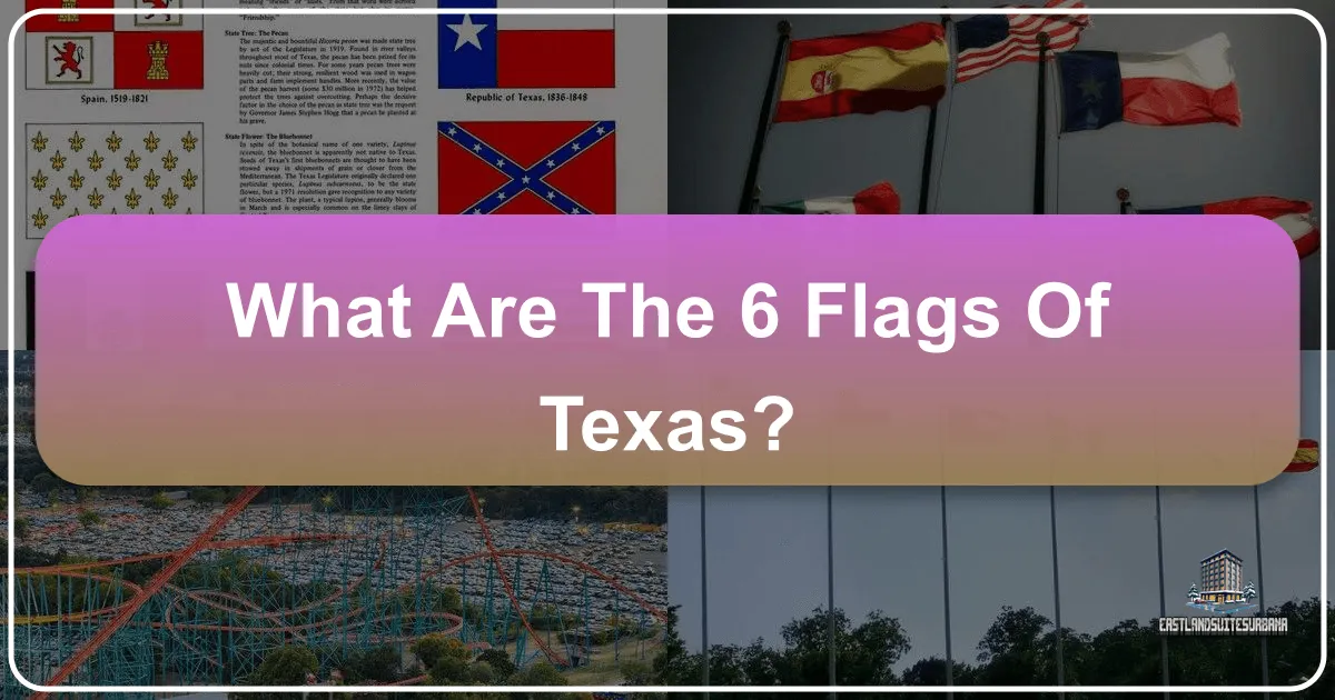 What Are The 6 Flags Of Texas?