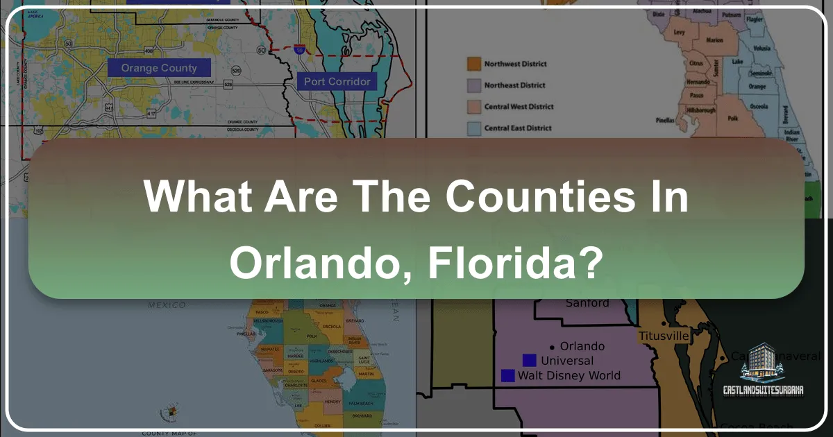 What are the Counties in Orlando, Florida?
