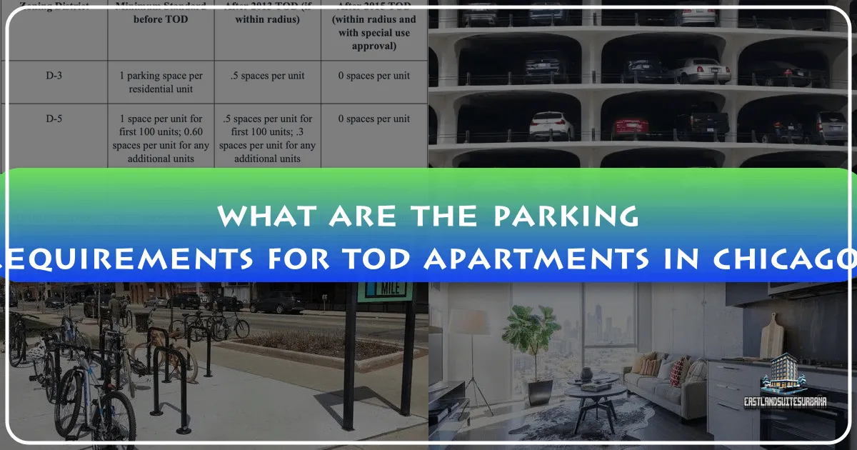 What Are The Parking Requirements For Tod Apartments In Chicago?