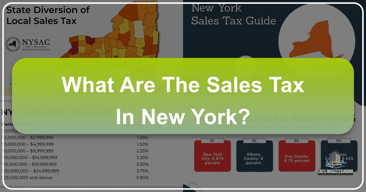 What Are the Sales Tax in New York?