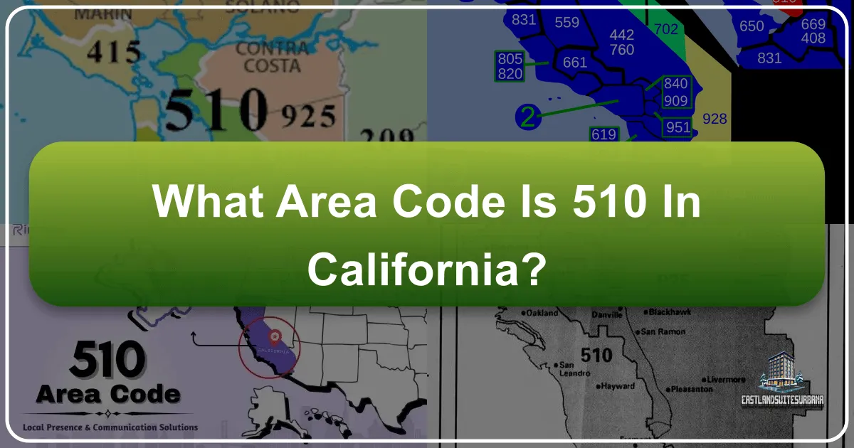 What Area Code Is 510 In California? Unveiling the Vibrant East Bay