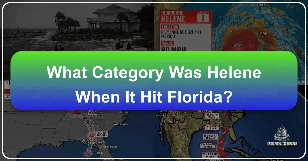 What Category Was Helene When It Hit Florida?