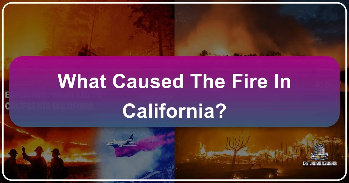 What Caused The Fire In California?